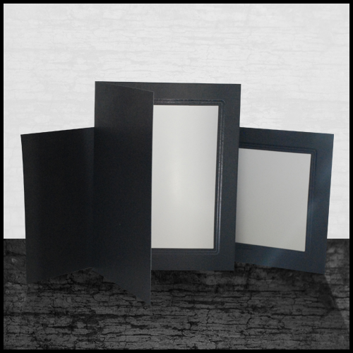 Ebony Classic Folder (25 Pack)