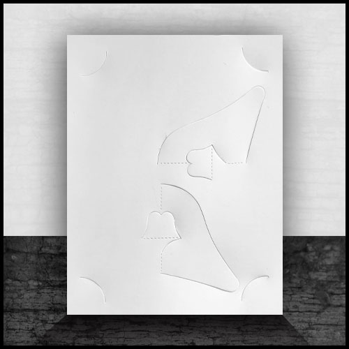 Flat School Mounts (25 Pack)