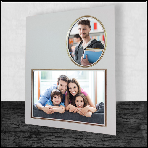 8 x 10 Gold Sport Combo Easel (25 Pack)